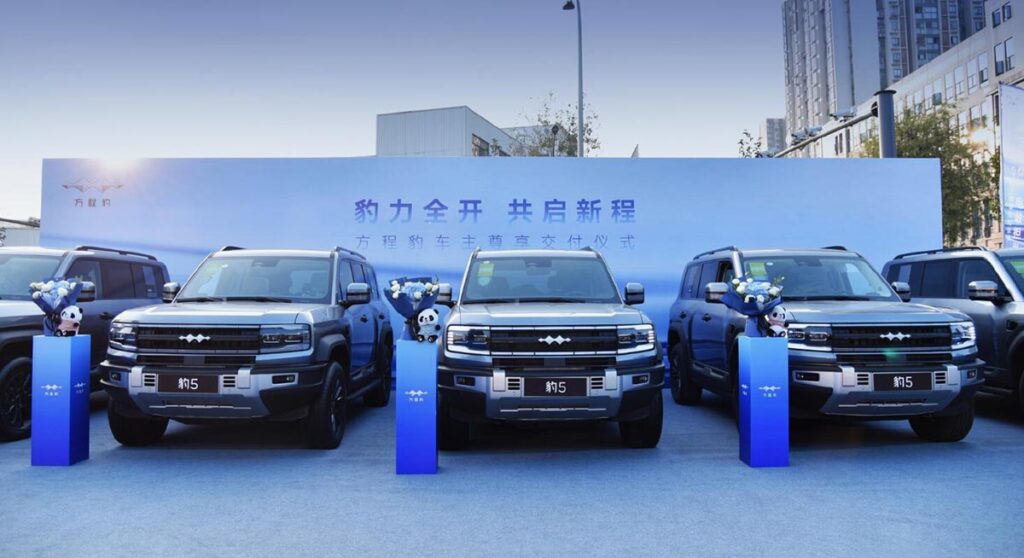 BYD Fang Cheng Bao starts delivering its 1st model Bao 5